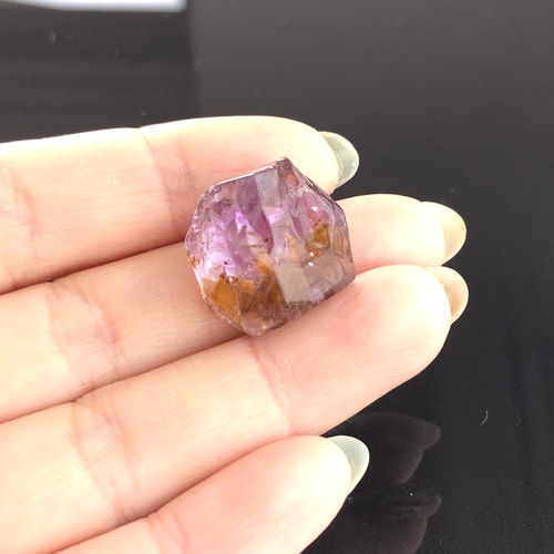 希少！ゲーサイトインアメジストのタンブルNo1 天然石 虹色の星 通販