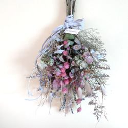 再販！！H50cm アナベルとフーセンポピーシックナチュラルなドライ