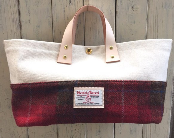 Harris Tweed×No,4 Canvas Tote Bag 1枚目の画像