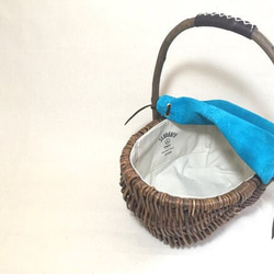 Willow Basket Velour Bag 3枚目の画像