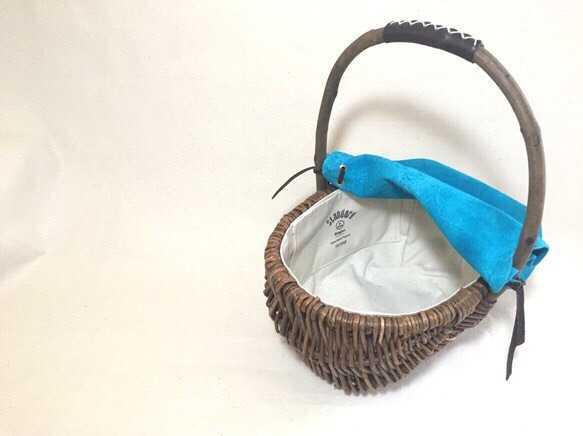 Willow Basket Velour Bag 3枚目の画像