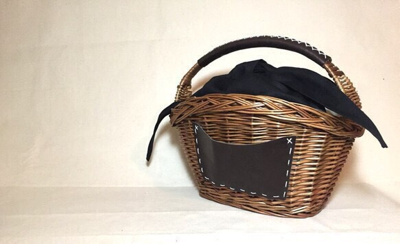 Willow Basket Bag Col:Black 第2張的照片