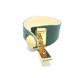 wood+leather bracelet(受注生産商品) 2枚目の画像