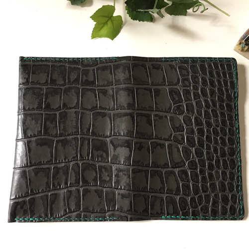 HERMES ダークグリーン　レザー パスポートケース HERMES ダークグリーン レザー パスポートケース 【公式通販】