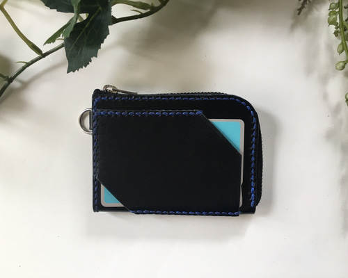 黒の編み込みデザイン コインケース COMME des GARCONS コムデギャルソン DES 小銭入れ コインケース