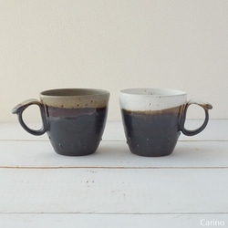 Creema限定/色違いコーヒーカップセット 1枚目の画像