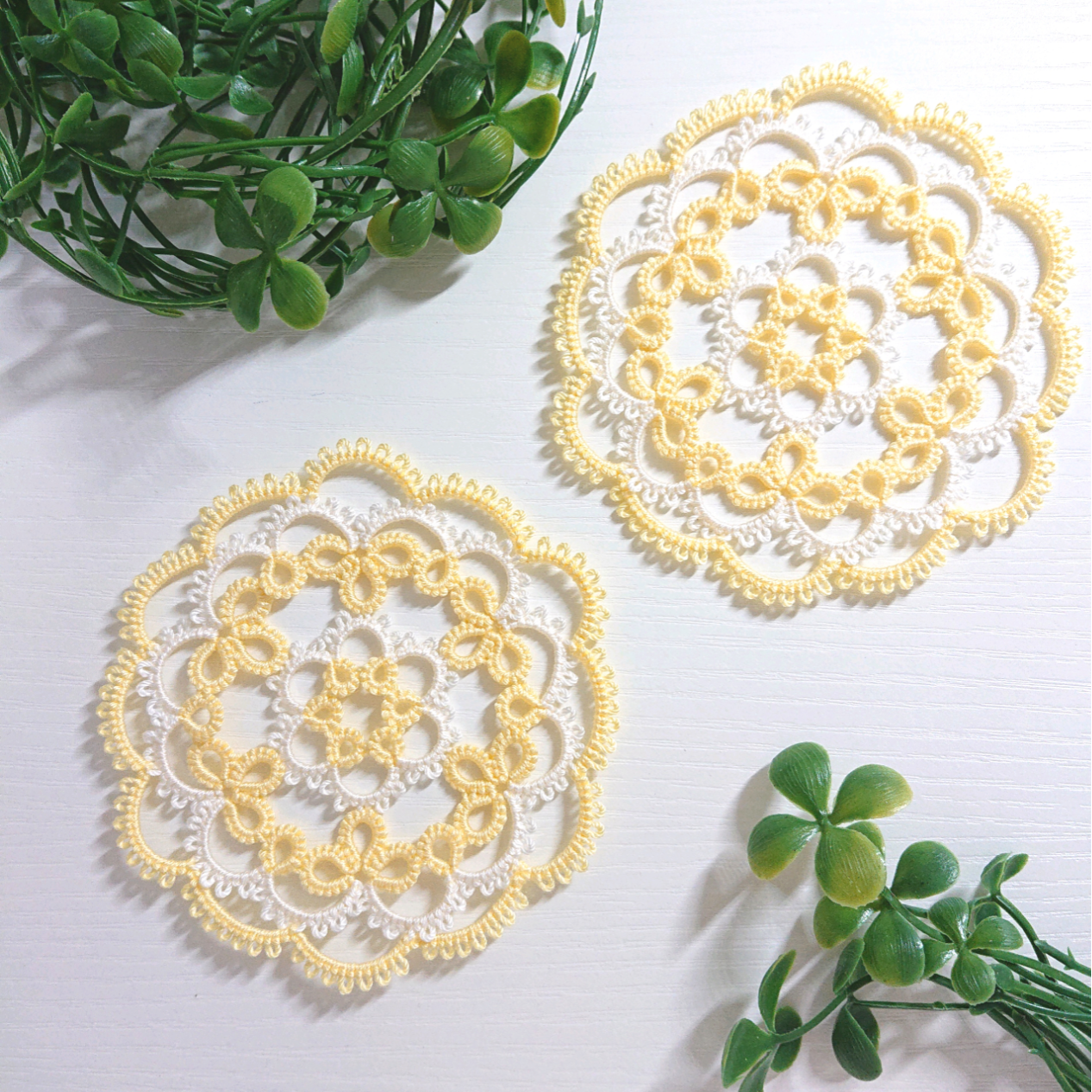 たんぽぽ組❁.*・゜レース編みドイリー❁.*・゜ たんぽぽ組❁.*・゜レース編みドイリー❁.*・゜