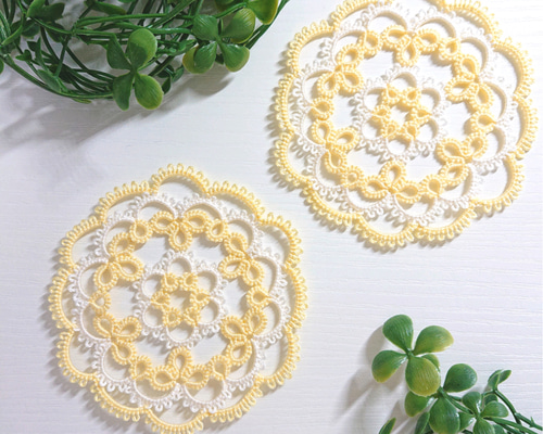 たんぽぽ組❁.*・゜レース編みドイリー❁.*・゜ たんぽぽ組❁.*・゜レース編みドイリー❁.*・゜