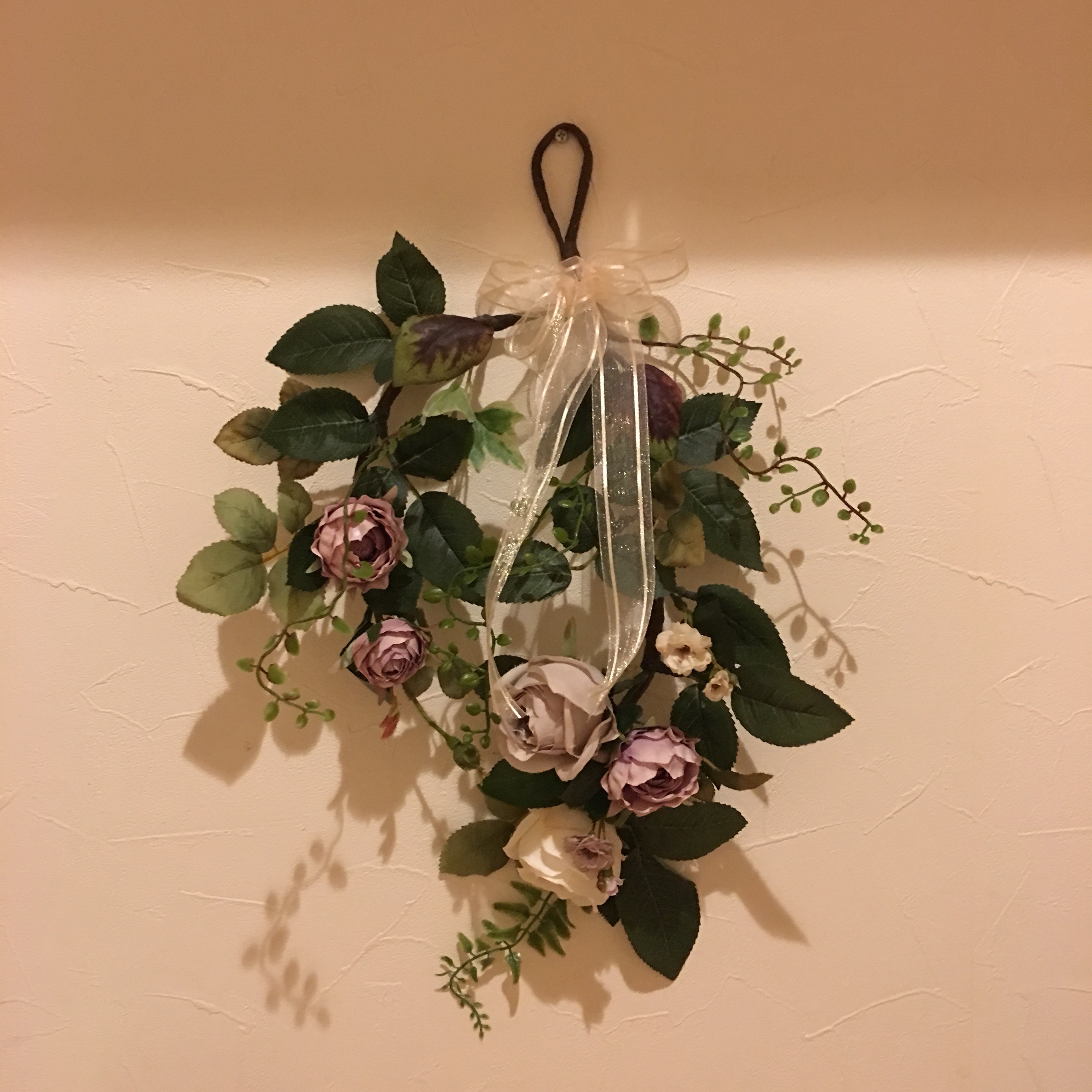 プレゼントにいかが？フレンチシックシリーズ❣️アンティークローズのスワッグ