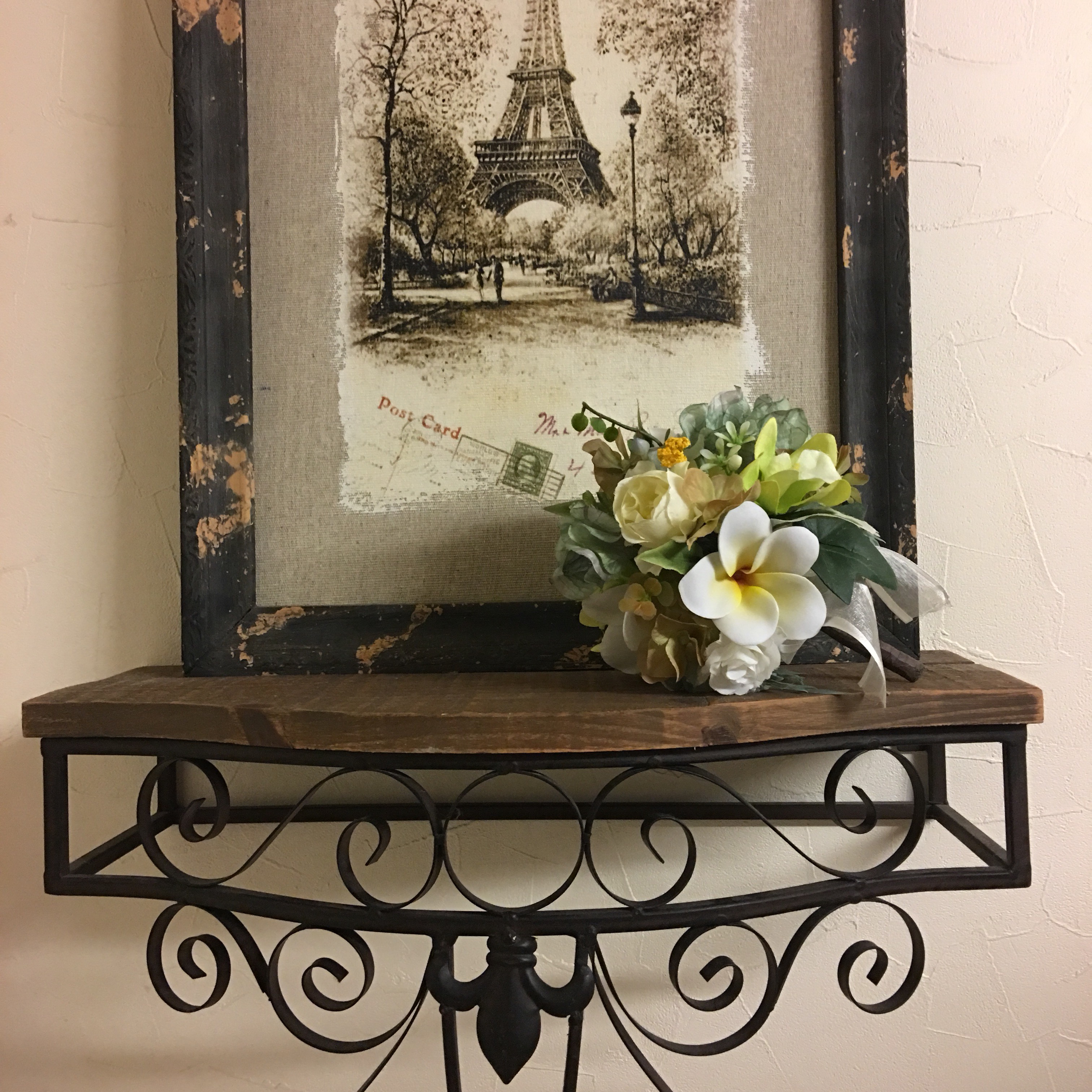 オールラウンドブーケ❣️プルメリアとシンビジウム