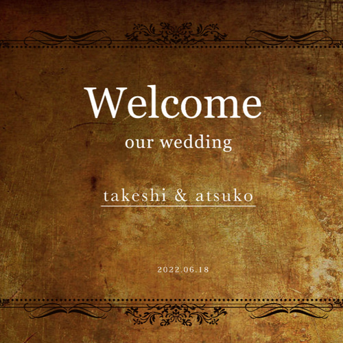 ボードオーダー込/ウェルカムスペース フルセット ウェディング