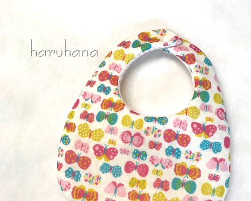 売り切れました 079 ふわふわスタイ 両面ガーゼ 売り切れました 079