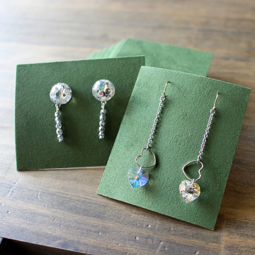 アクセサリー台紙☆20枚ペイズリー柄①