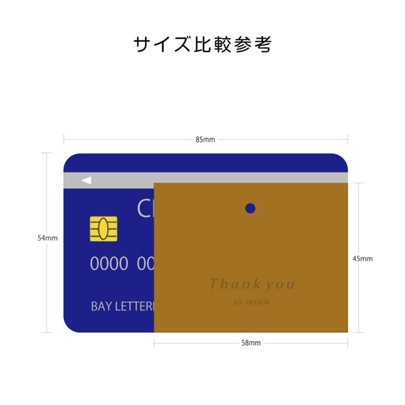 サンキュータグ【30枚】※活版印刷 (58×45mm) 5枚目の画像