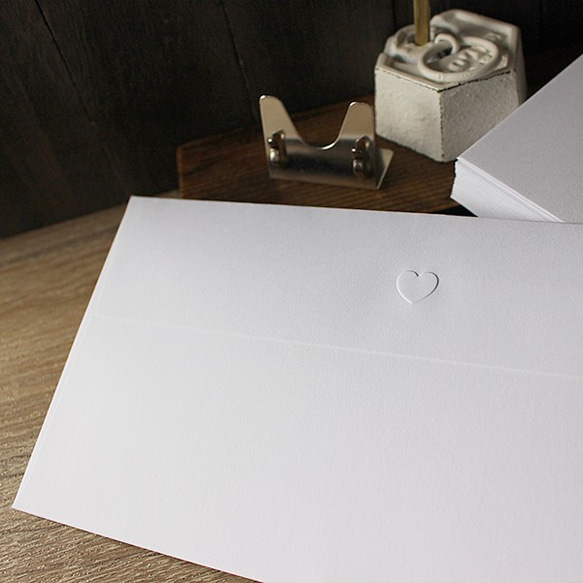 長3カマス封筒【30枚】※ハート 2枚目の画像