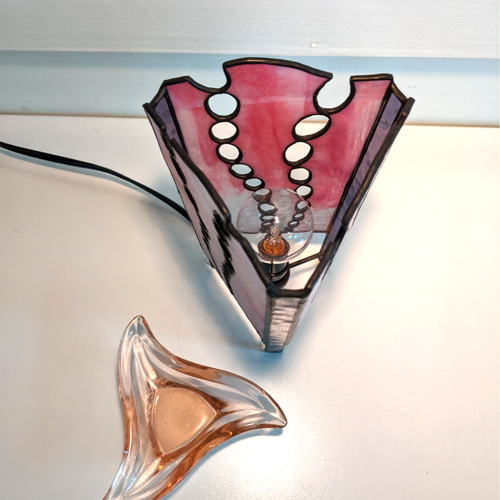 ステンドグラス　アロマランプ ステンドグラス アロマランプ ディフューザー・アロマポット