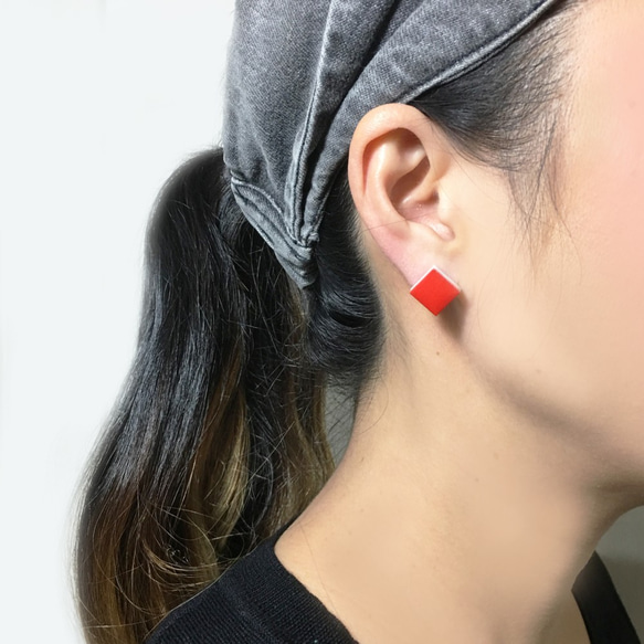 TP- 150瓷磚耳環/耳環 第2張的照片