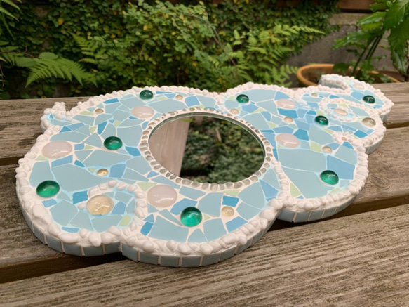 Mosaic Tile Original 『Kagami　－空な海－ 』 6枚目の画像