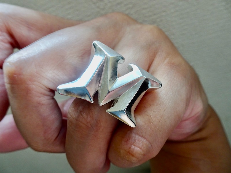 仁尾彫金『メタルリング』ハンドメイド196