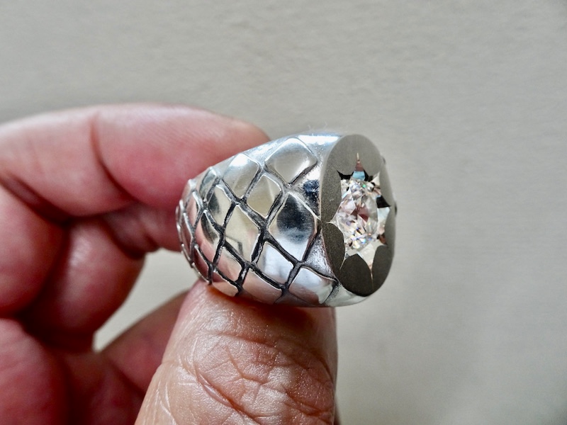 copper calcite ring コッパーカルサイト シルバーリング copper calcite ring コッパーカルサイト シルバーリング