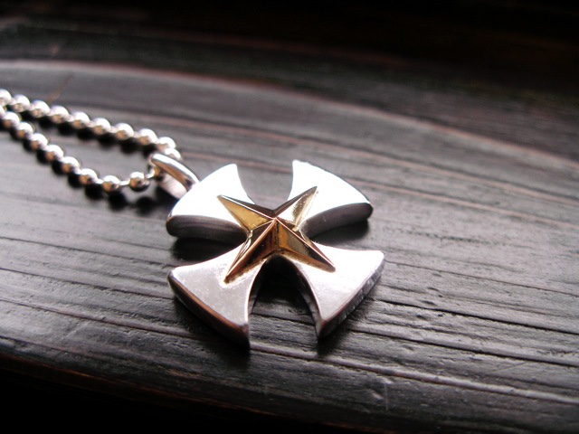 仁尾彫金『十字星アイアンクロスヘッドコンビ』 ハンドメイド61 20,860円