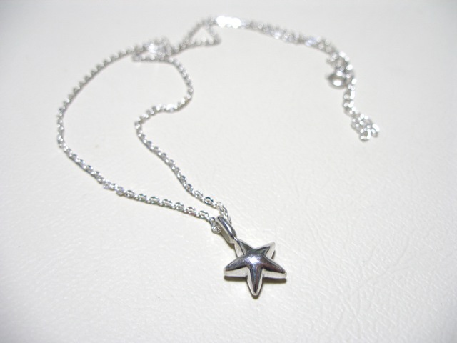 仁尾彫金『ぷっくりスターペンダント』ハンドメイド77