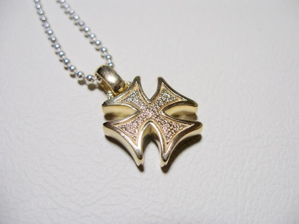 仁尾彫金『ゴールドフラットアイアンクロスヘッド』ハンドメイド58b