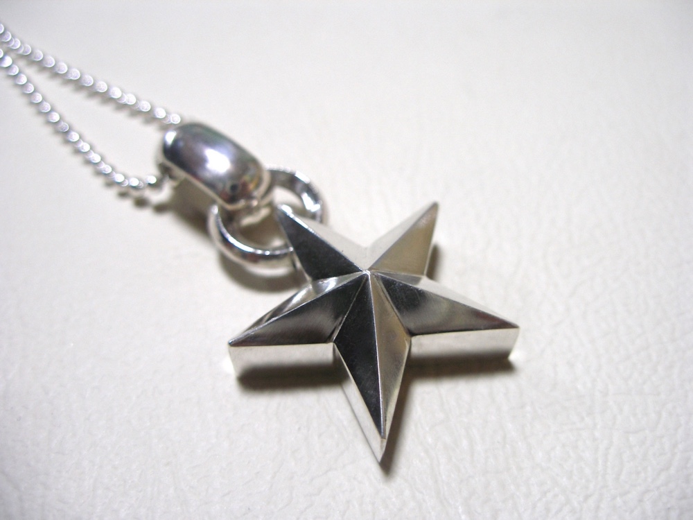 仁尾彫金『ビッグスターペンダントバチカンノーマル』ハンドメイド91