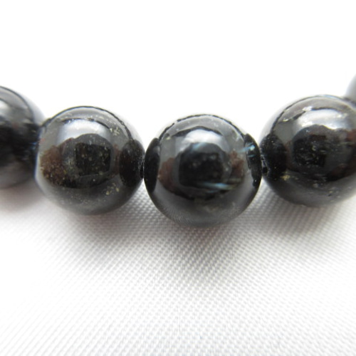 霊性の石】/ホーンブレンド（角閃石）ブレスレット/size(16㎝)/No.457t