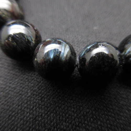 霊性の石】/ホーンブレンド（角閃石）ブレスレット/size(16