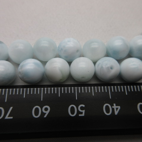 ラリマー/size(8㎜玉)/1set(2玉)/No.4204a/『愛と平和』を象徴する