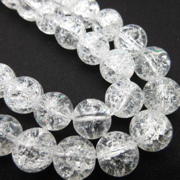 Aグレード】/【クラック水晶】/《抜群の透明度》《レインボー水晶》/玉