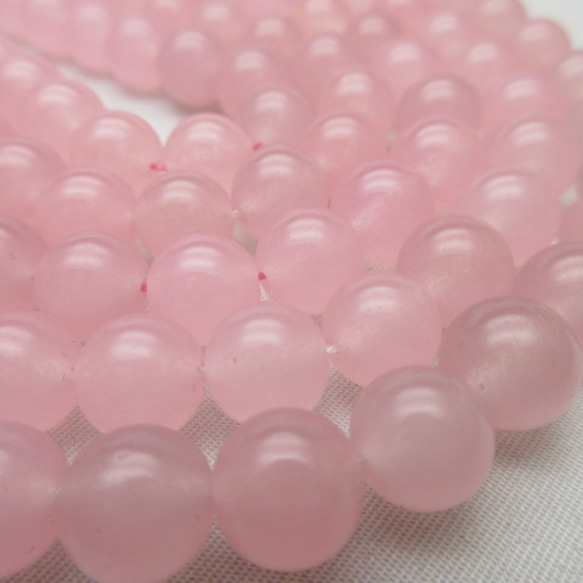 ピンククォーツァイト】/玉size(約8㎜)/1set(10玉