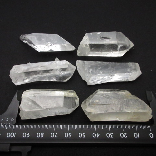 30%off】/【天然水晶クラスターポイント】/size(写真参照)/1set(6本