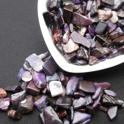 スギライトさざれ/size(約2㎜ｰ10㎜)/1set(50㌘)【天然石