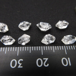 ハーキマーダイヤモンド/size(6㎜～8㎜)/1set(1玉)/4245w2.5/ 2枚目の画像