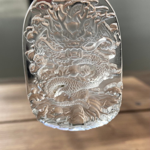 龍彫（龍神）水晶ペンダント ネックレス・ペンダント dzi ＊ ΚΑйON