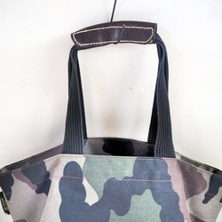 【再販なし】Handle For Bag （革の持ち手/ハンドルカバー）　ダークブラウン（焦げ茶）シュリンクレザー 2枚目の画像