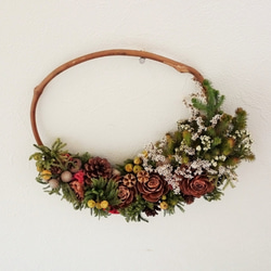 森からの贈り物　27㎝（初夏の花籠） 4枚目の画像