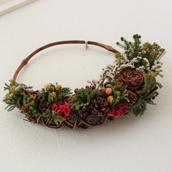 森からの贈り物　27㎝（初夏の花籠） 5枚目の画像