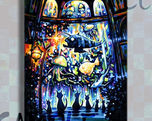 絵画★鯛茶漬け★希望773 (家がある方) 他2点 原画 絵画☆鯛茶漬け様専用☆希望773 (家がある方) 他2点