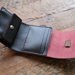 ちいさなベルトのお財布　minimum belt wallet　pink　 5枚目の画像