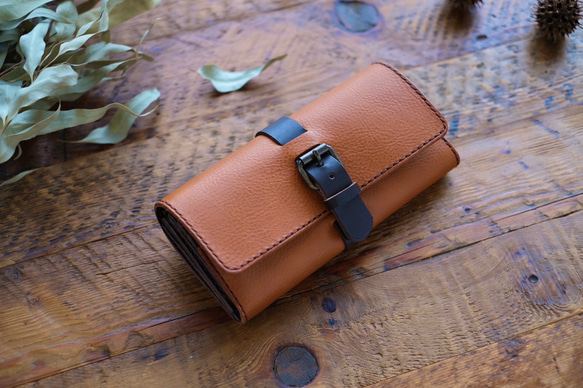 未使用 PORTER フィールド レザー×キャンバス長財布 カラビナ付き 新品未使用 PORTER ポーター field フィールド レザー×キャンバス 長