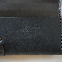 プエブロWファスナー　長財布　ブラック 黒　ワンタッチ　納期1か月 9枚目の画像