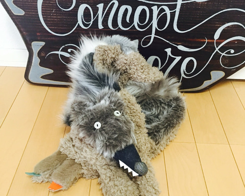 オオカミ マフラー Jam or Pains. ハンドメイド オオカミ マフラー Jam or Pains. ハンドメイド
