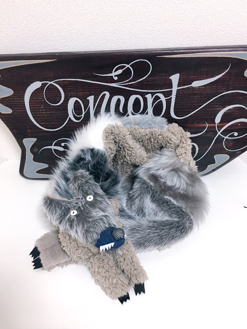 受注生産オオカミマフラー マフラー Concept store 通販 4590232