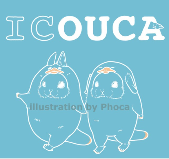 ICカードステッカー　ICOUCA 3枚目の画像