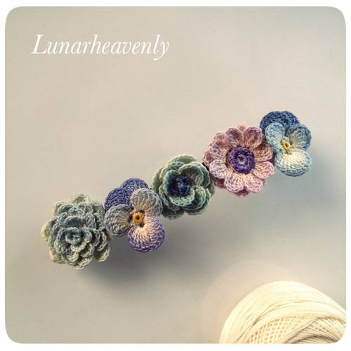 clearly flower barrette ～ｸﾘｱﾘｰﾌﾗﾜｰﾊﾞﾚｯﾀ | flower／フラワー