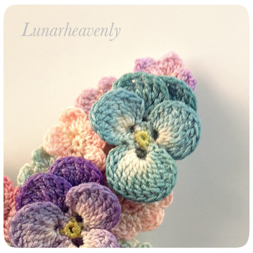 蝶々のスリーピン レース編み その他ヘアアクセサリー