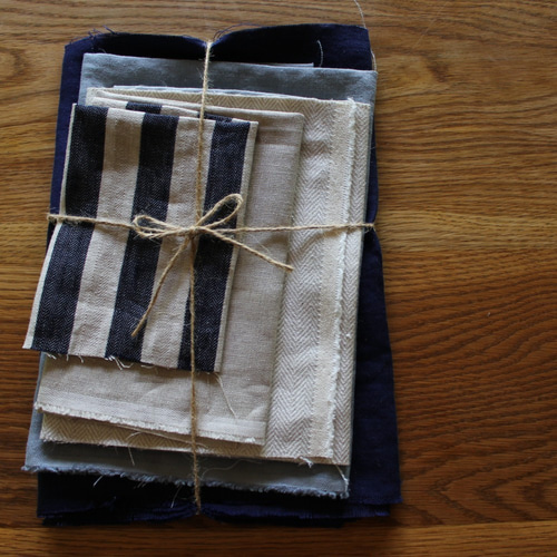 １・作家さんハンドメイド リネン2点セット 1・作家さんハンドメイド リネン2点セット 1・作家さんハンドメイド